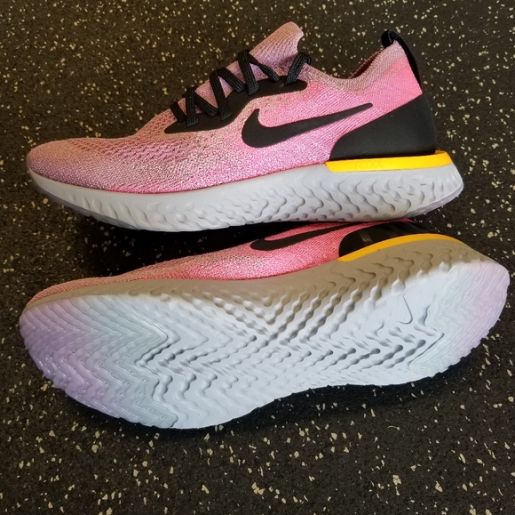 🔥Nike Epic React Flyknit Plum Dust Pink Women's 7 - Picture 4 of 6